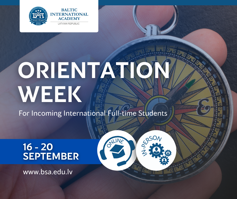 Orientation Week 2024/25 for incoming international full-time students