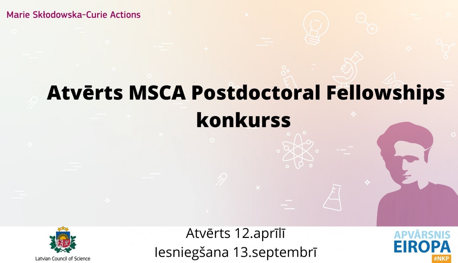 MSCA Postcoctoral Fellowships competition