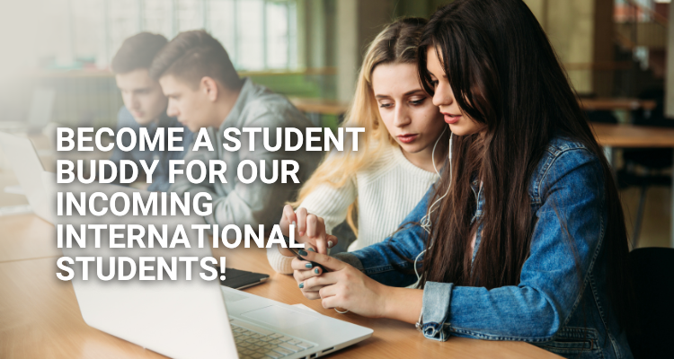 Become a Student Buddy for our incoming international students!