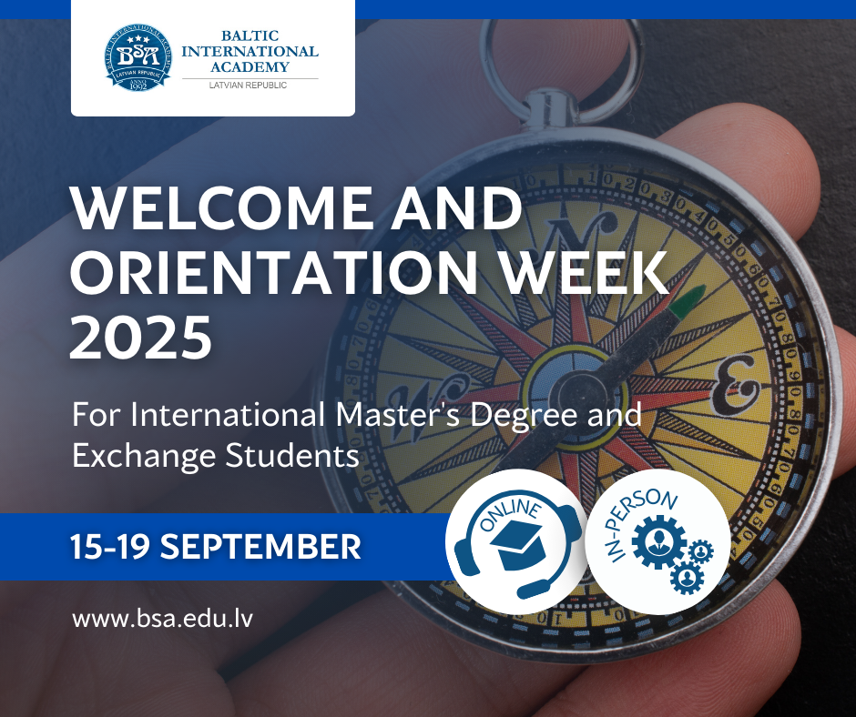 Welcome and Orientation Week of 2025/26 for our incoming international Master’s degree and exchange students 
