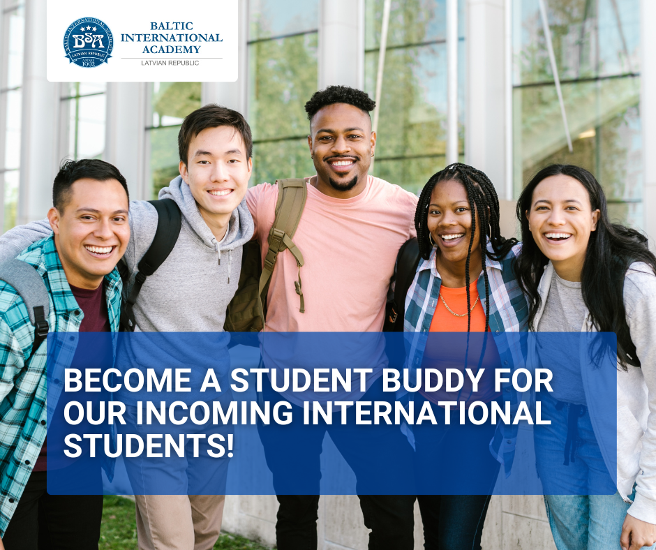 Become a Student Buddy for our International Degree and Exchange Students!