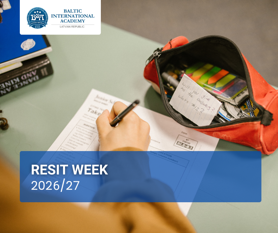 Resit Week 2026/27