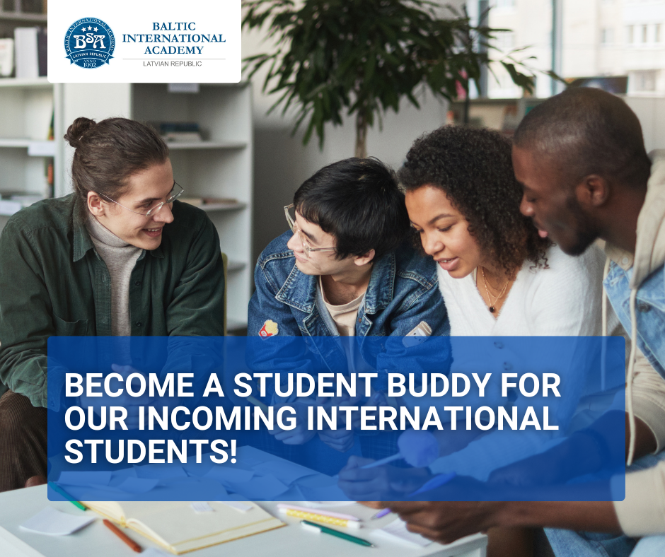Become a Student Buddy for our International Degree and Exchange Students!