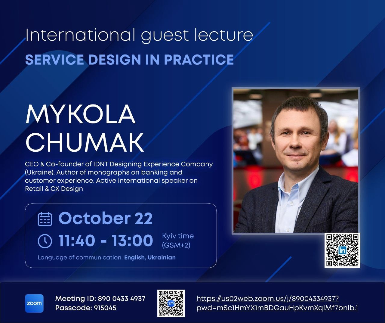 Vieslekcija “Service Design in Practice”