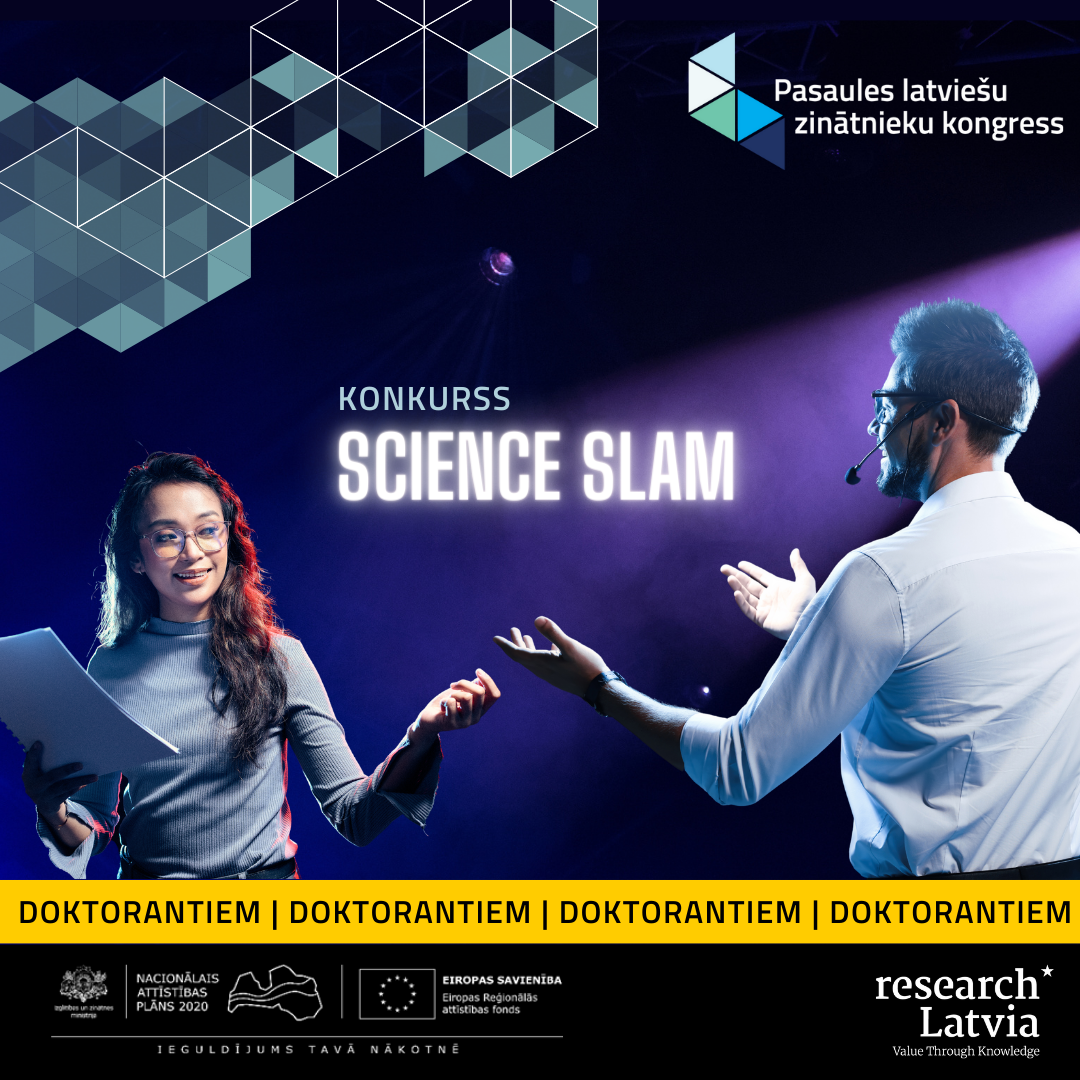 “Science Slam” konkurss doktorantiem
