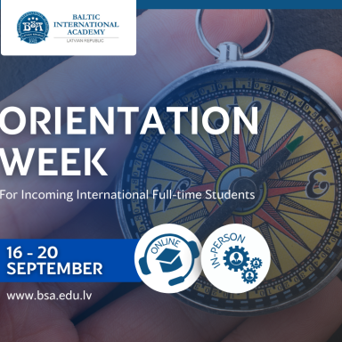 Orientation Week 2024/25 for incoming international full-time students