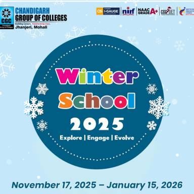 Discover India this Winter at CGC University, Mohali, India | Winter School 2025
