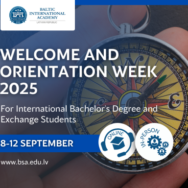 Welcome and Orientation Week of 2025/26 for our incoming international Bachelor’s degree and exchange students