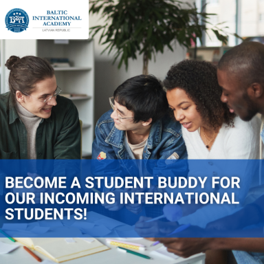 Become a Student Buddy for our International Degree and Exchange Students!