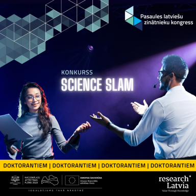 “Science Slam” konkurss doktorantiem