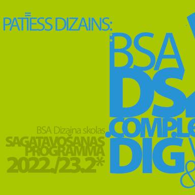 BSA Dizaina skolas sagatavošanas programma 2022./2023